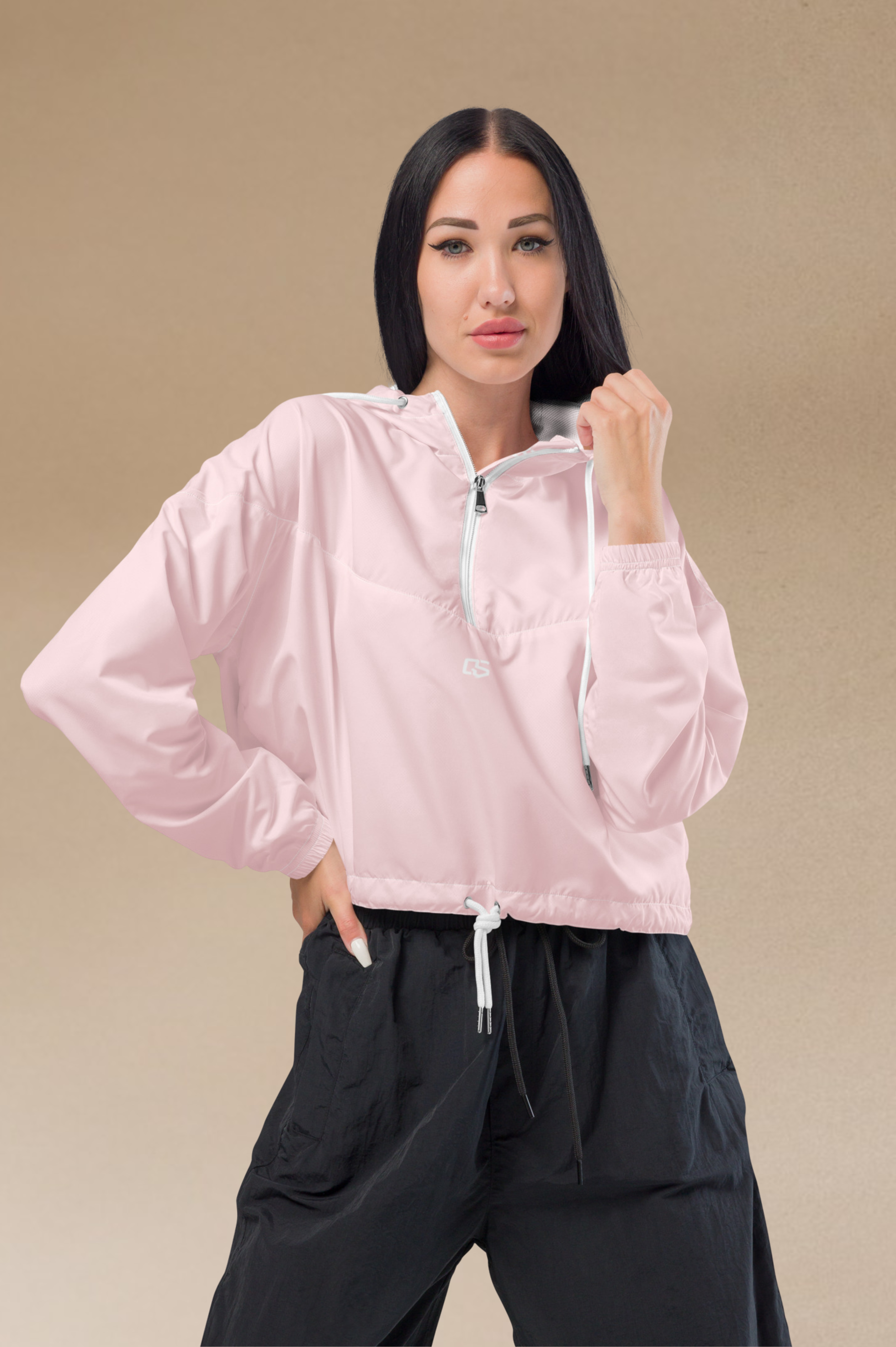 Cropped Windbreaker