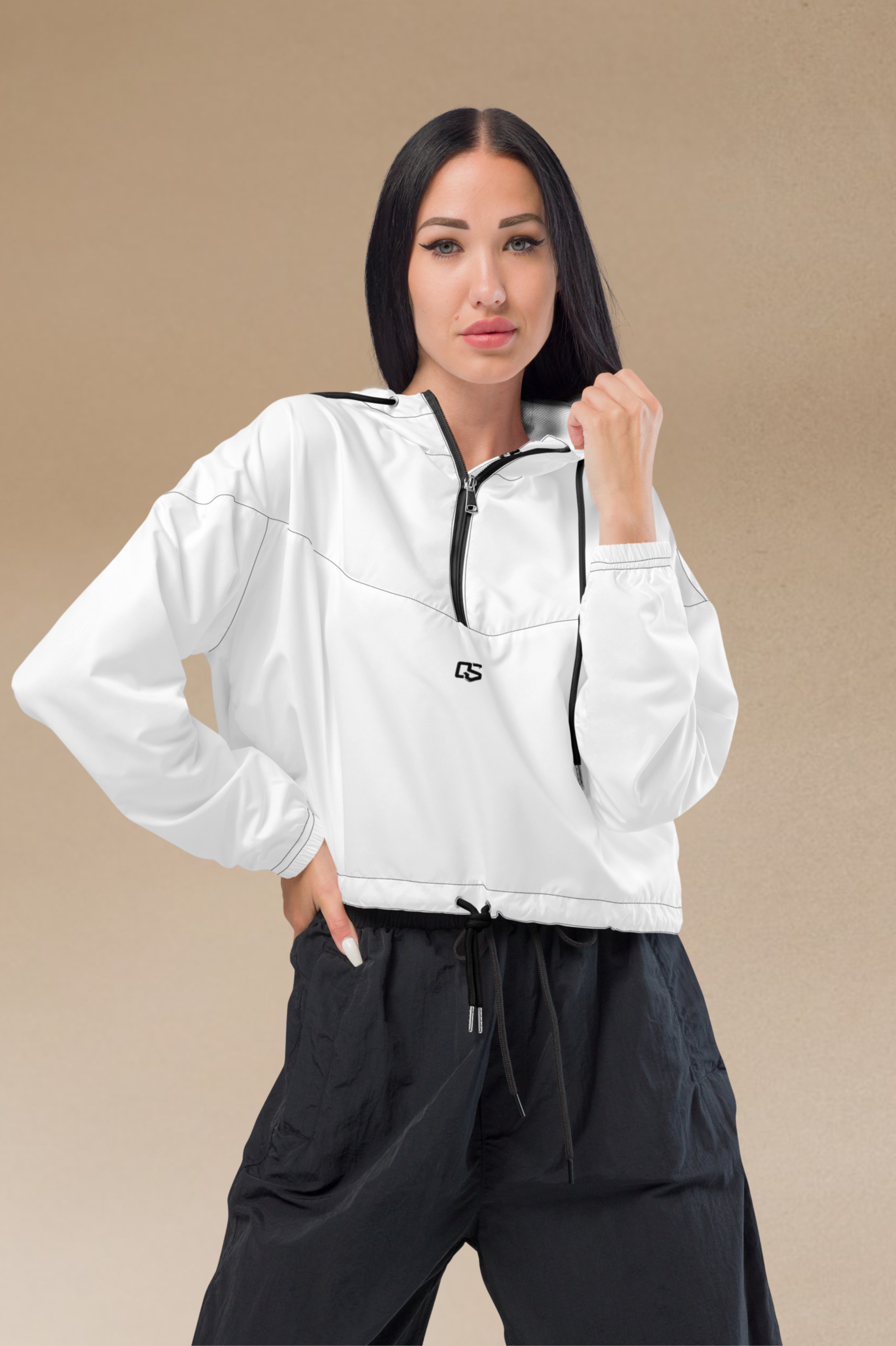 Cropped Windbreaker