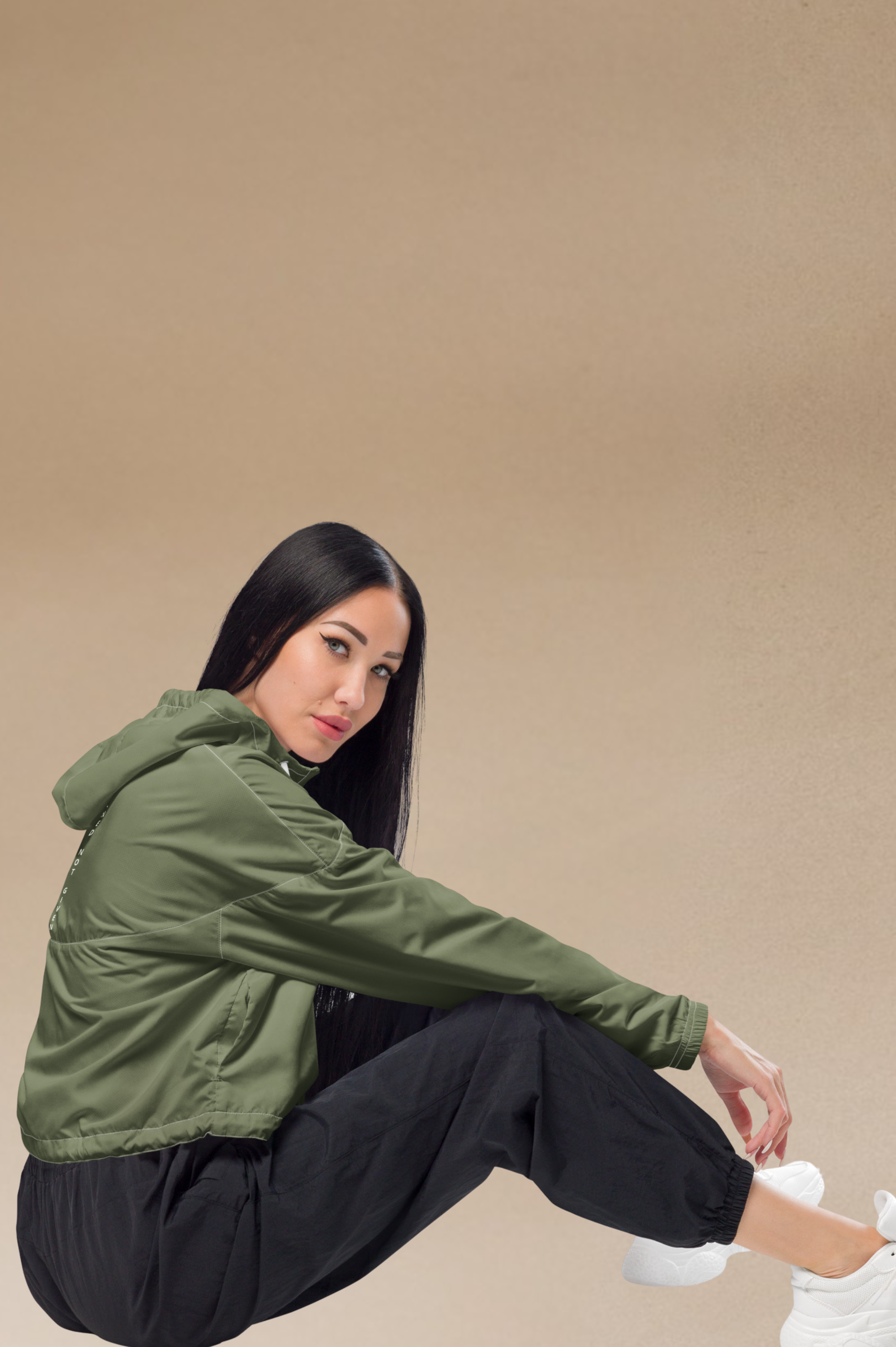 Cropped Windbreaker