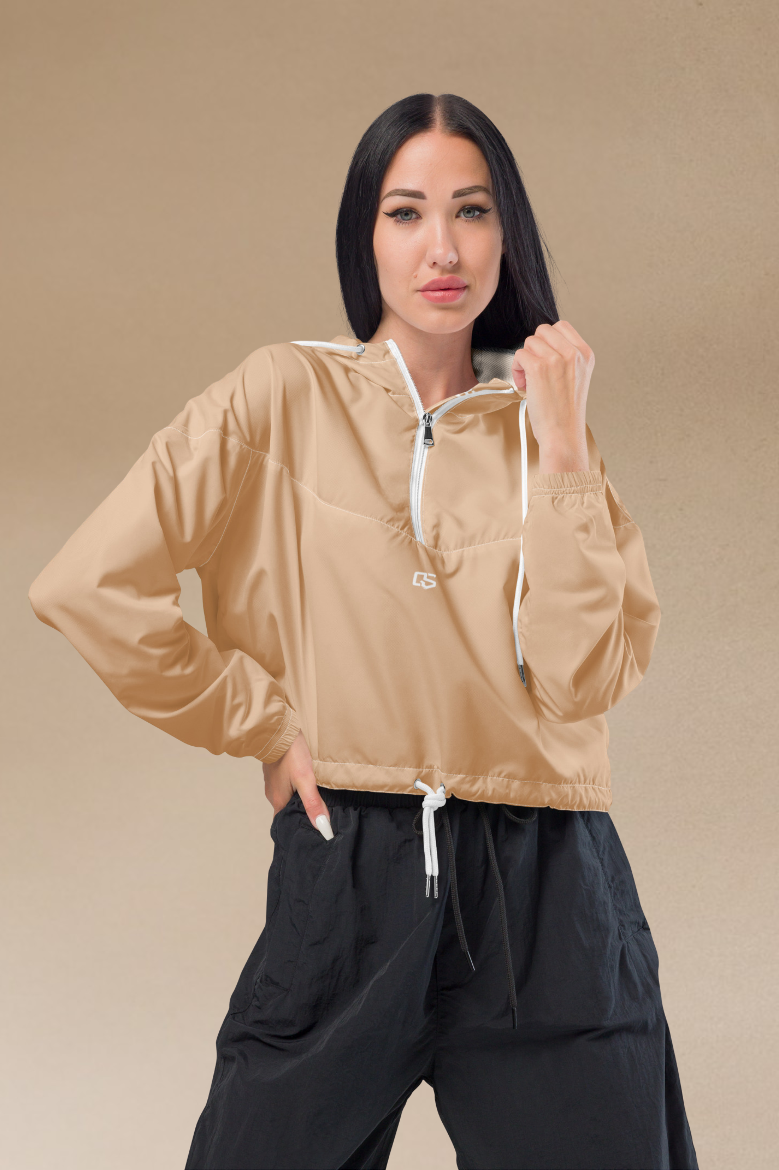 Cropped Windbreaker