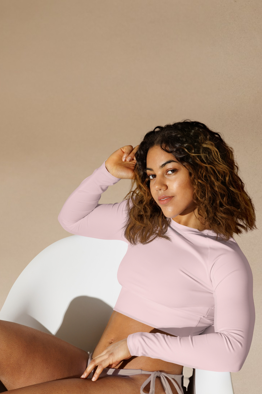 Long Sleeve Crop Top