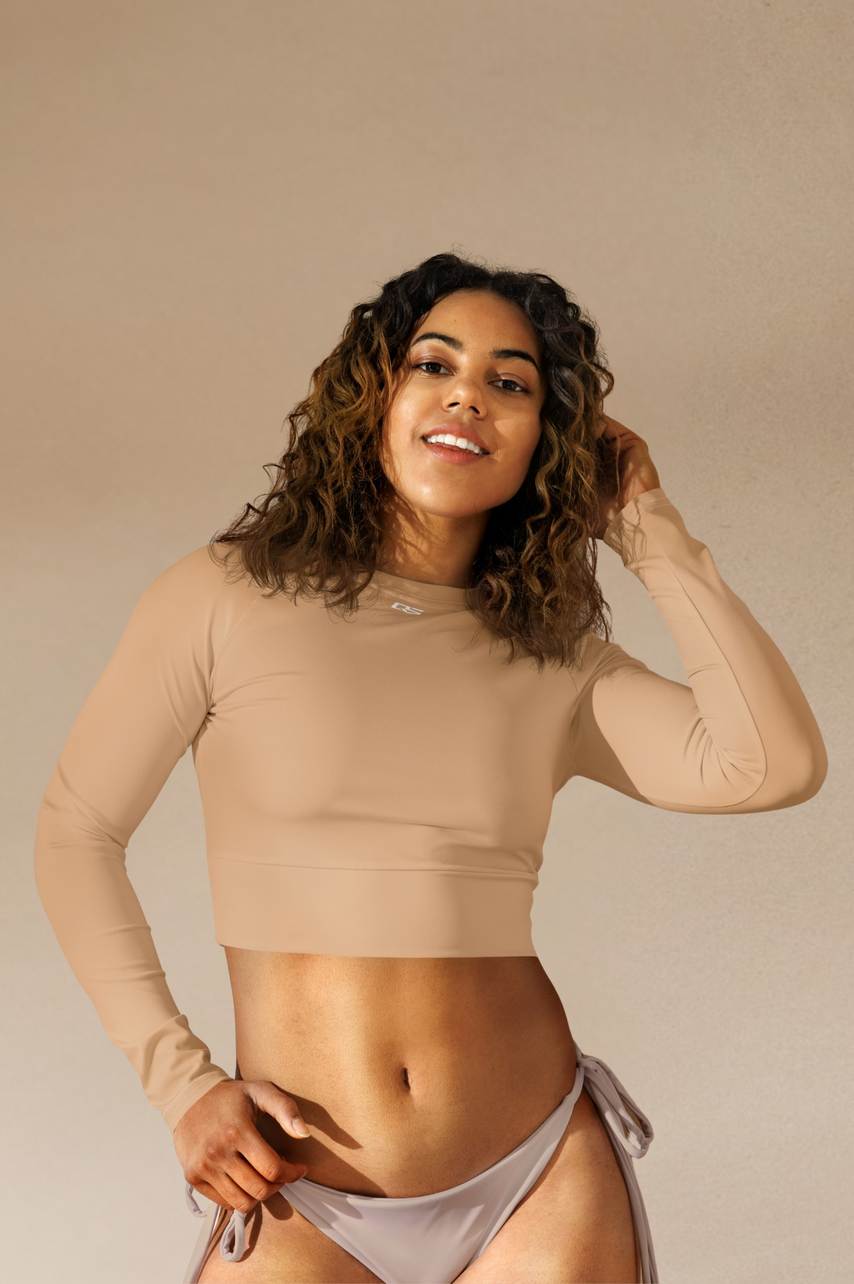 Long Sleeve Crop Top