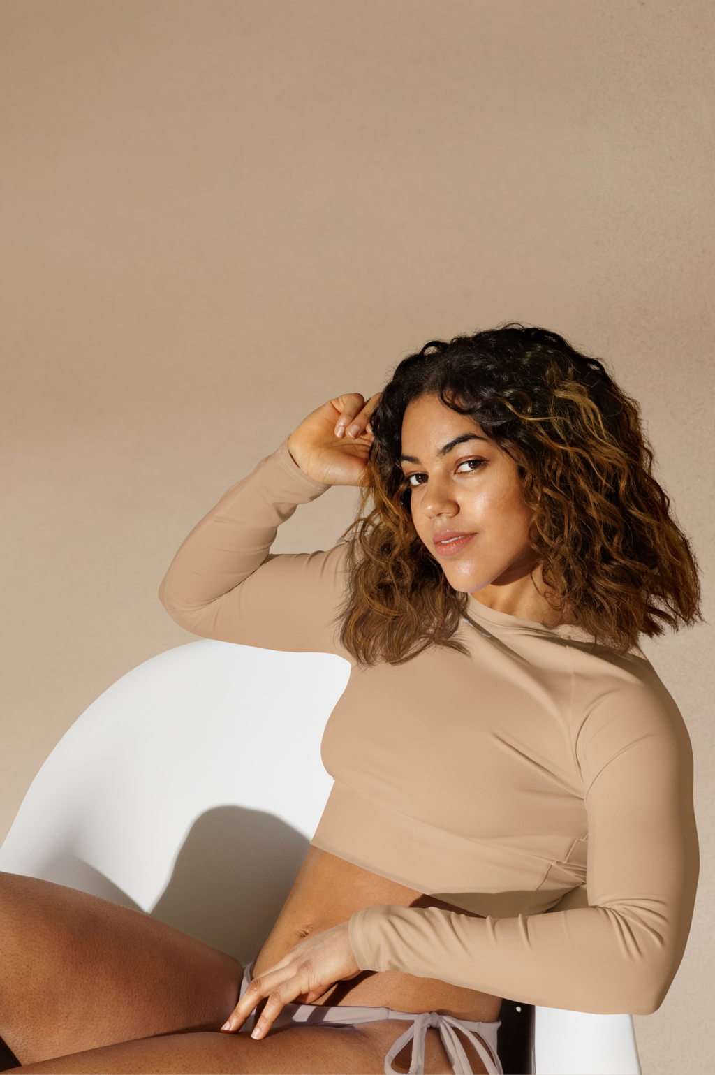 Long Sleeve Crop Top