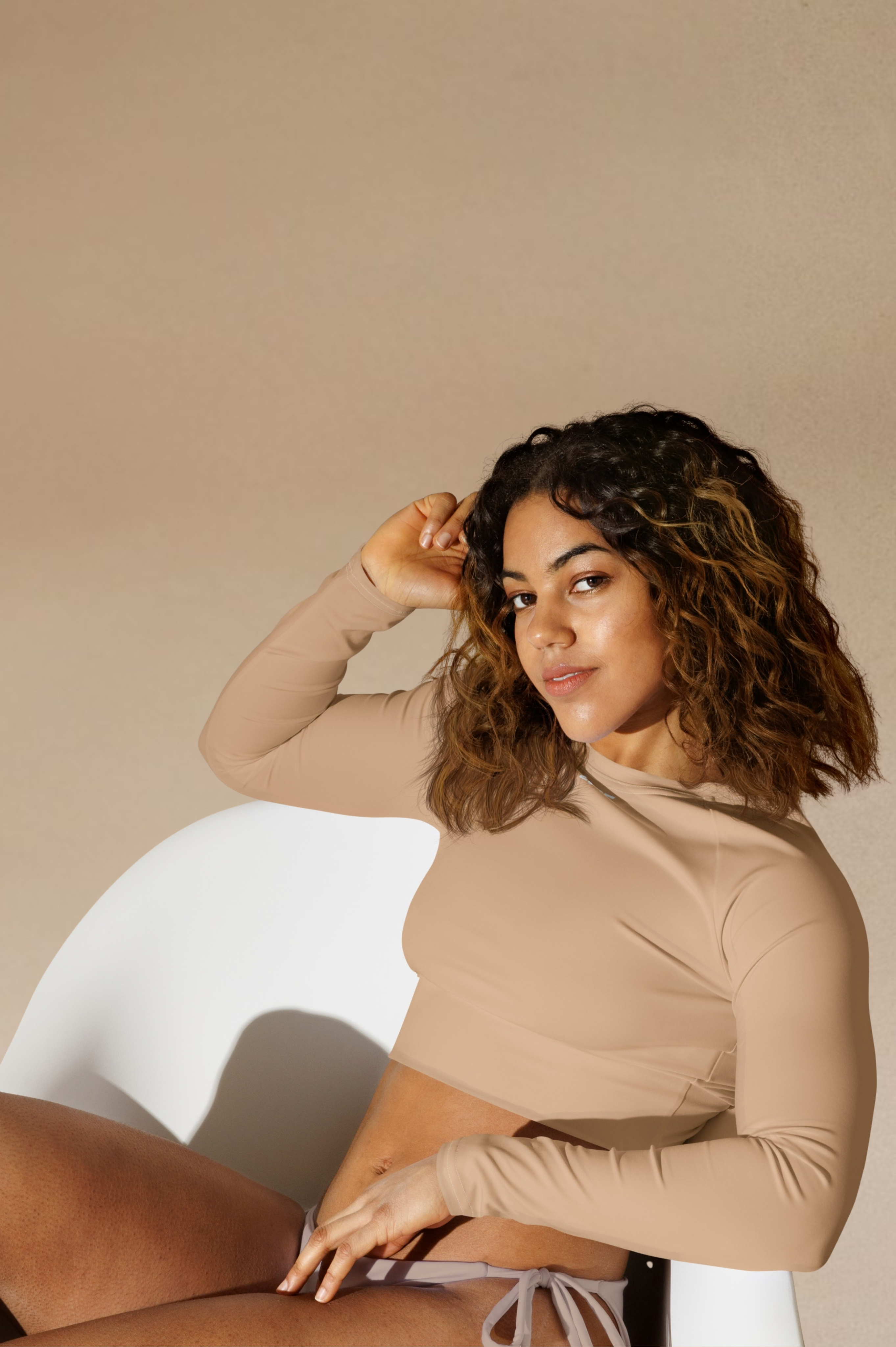 Long Sleeve Crop Top