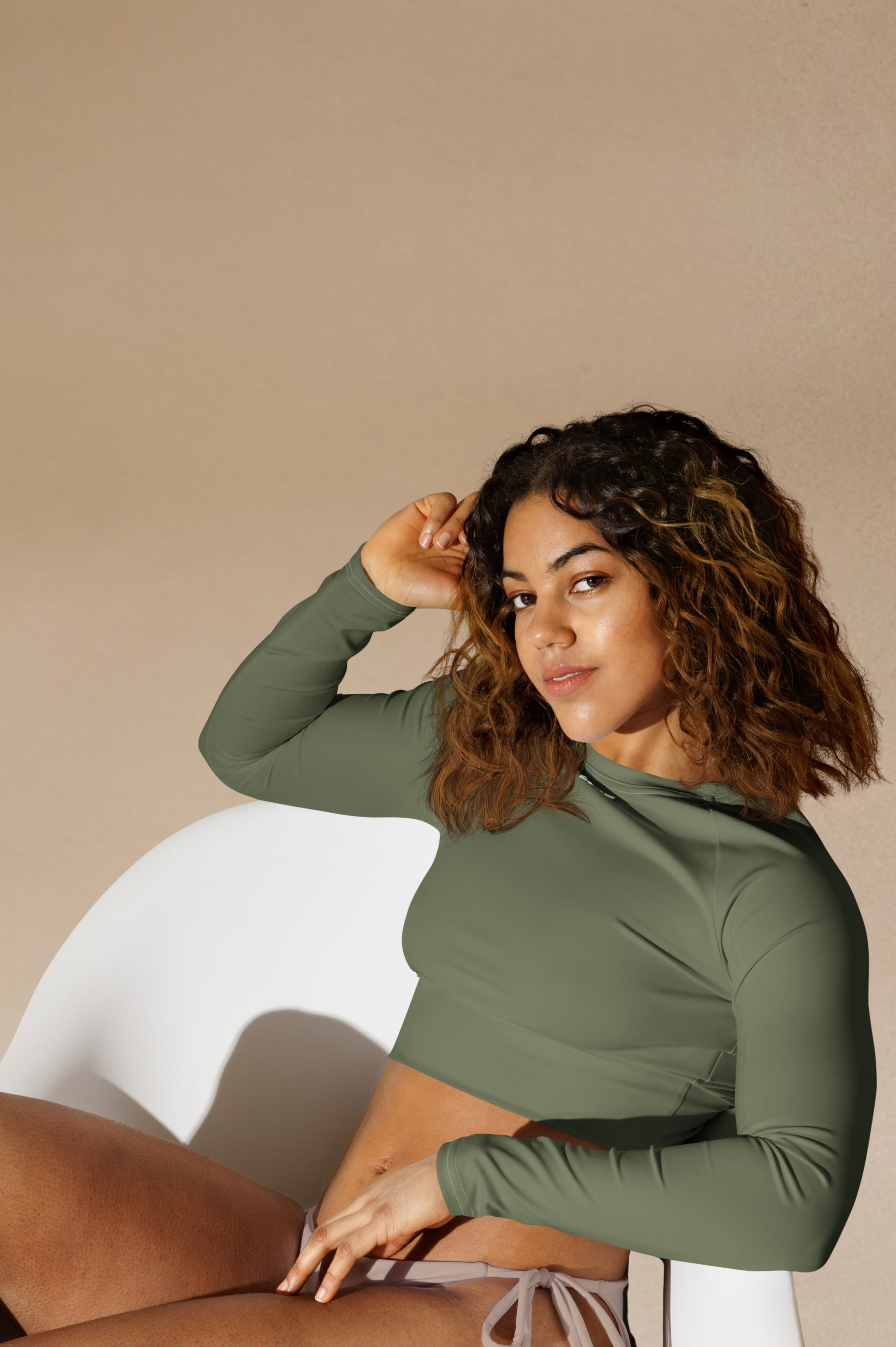 Long Sleeve Crop Top