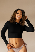 Long Sleeve Crop Top