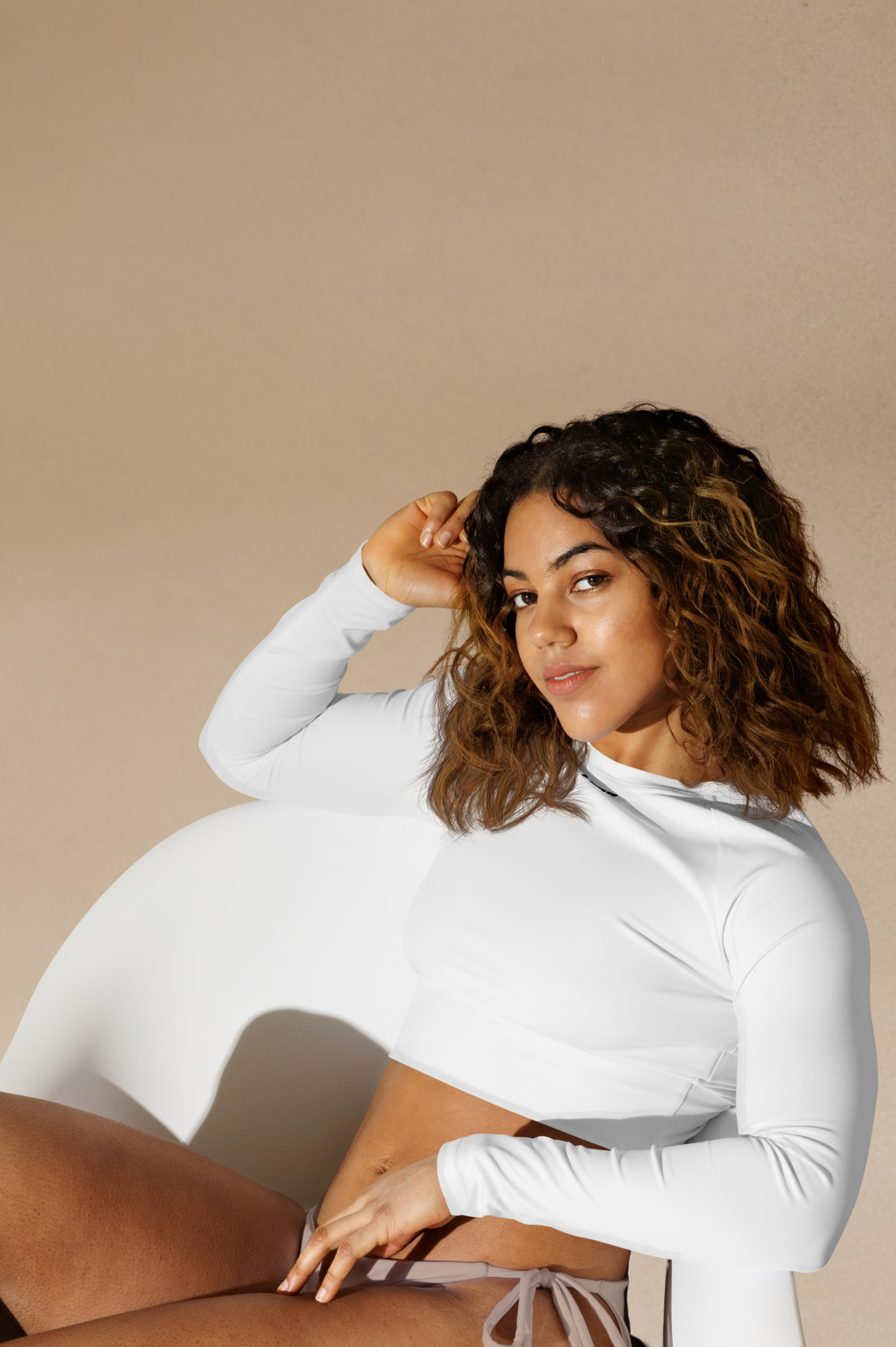 Long Sleeve Crop Top