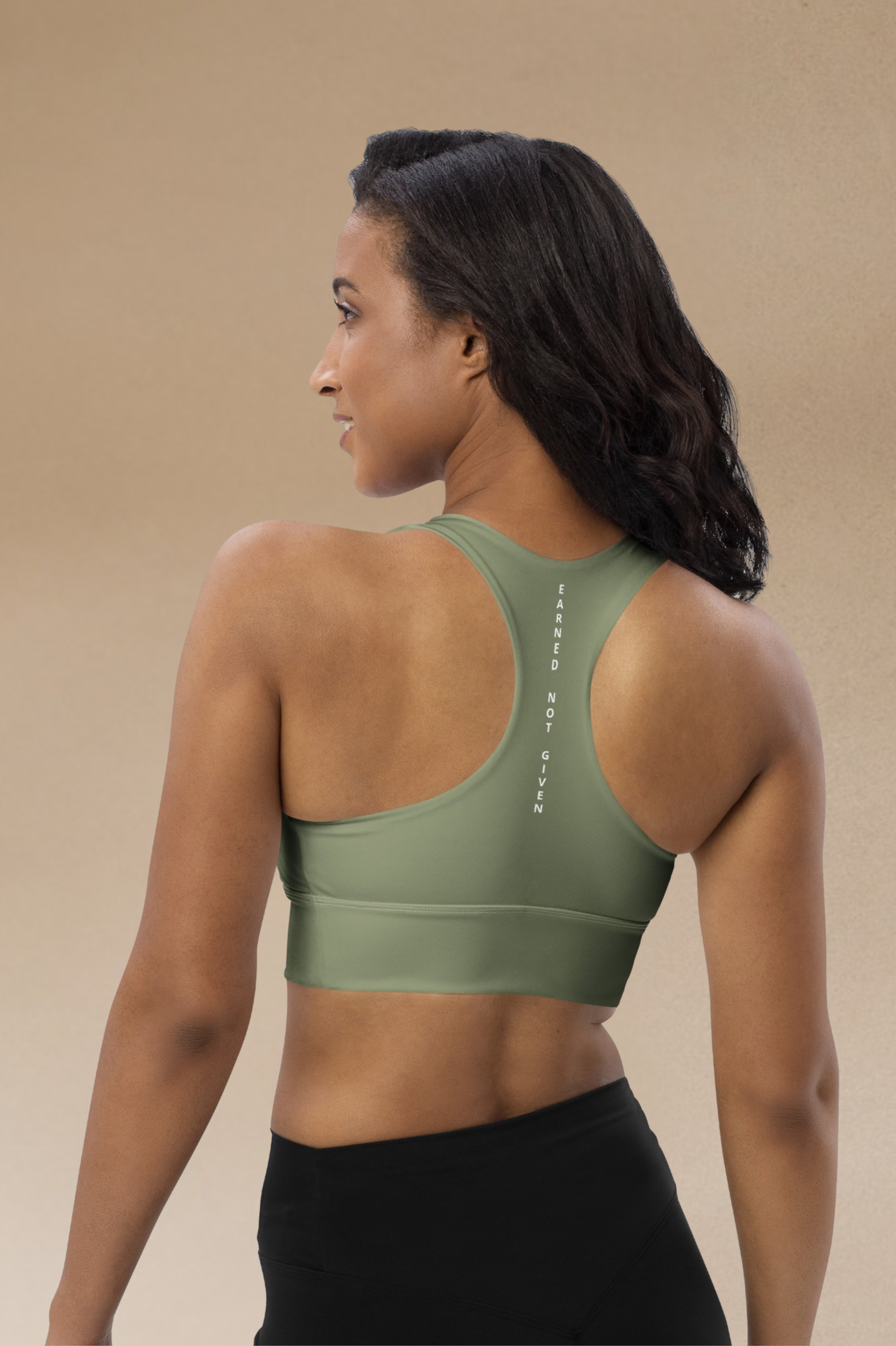 Longline Sports Bra